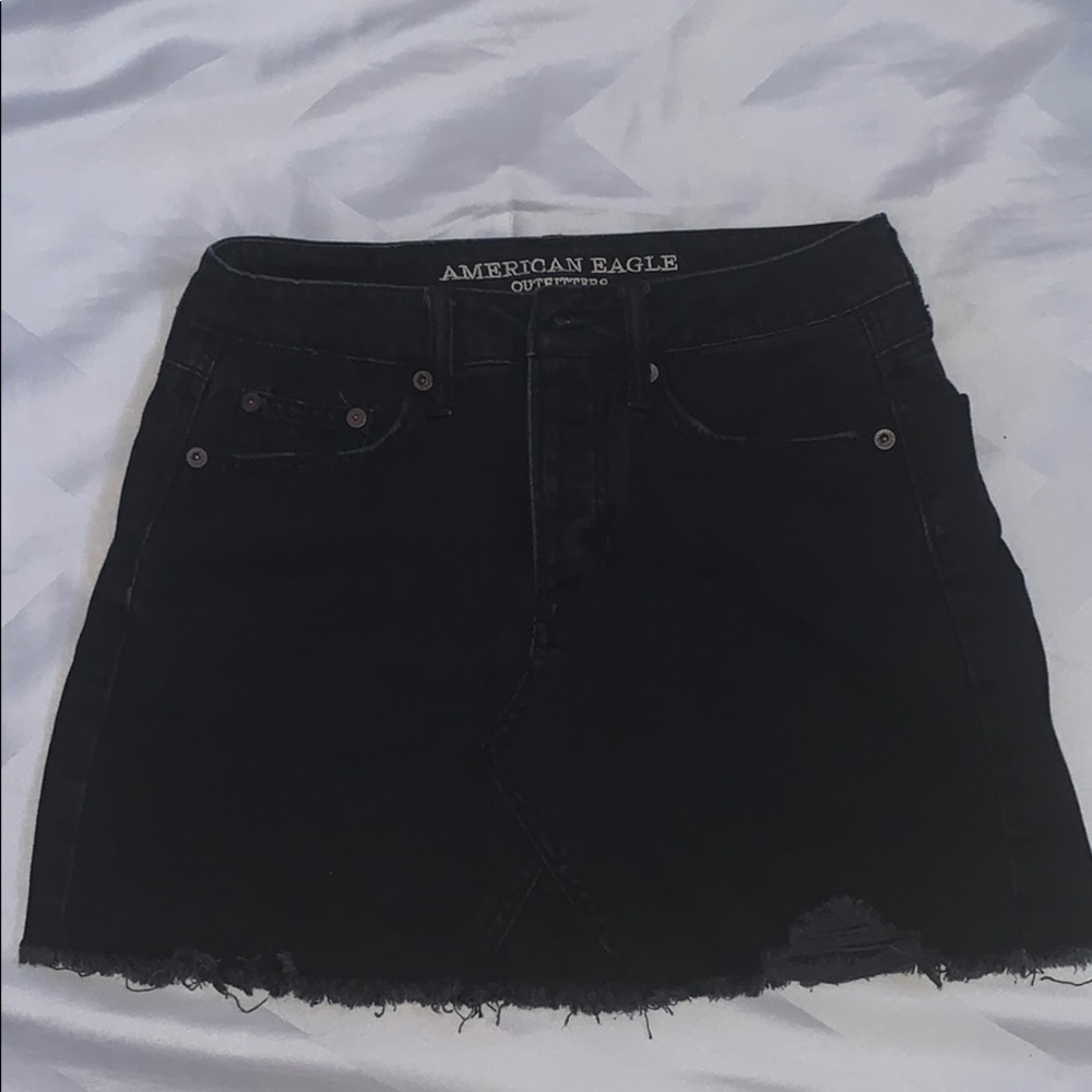 AEO denim skirt